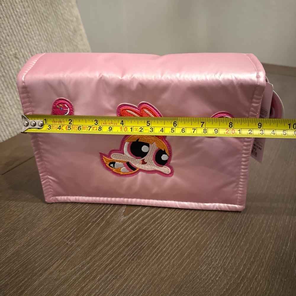 NWT Powerpuff Girls Miniso Padded Puffer Crossbody Bag - Picture 7 of 9